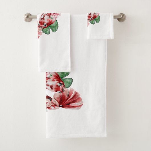 Koi Fish Japans stijlscript oosterse kunst Bad Handdoek (Insitu)