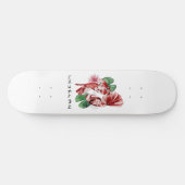 Koi Fish Japans stijlscript oosterse kunst Persoonlijk Skateboard (Horizontaal)