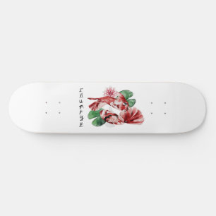 Koi Fish Japans stijlscript oosterse kunst Persoonlijk Skateboard