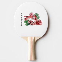Koi Fish Japans stijlscript oosterse kunst Tafeltennisbatje