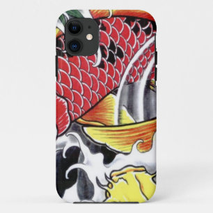 Koi Fish- Japans tattoo-ontwerp Case-Mate iPhone Case