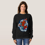 Koi Fish Japans Trui (Voorkant volledig)