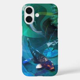 Koi Fish JOY OF KOI iPhone 16 Hoesje