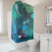 Koi Fish JOY OF KOI Douchegordijn (In situ)