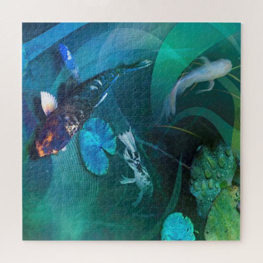 Koi Fish JOY OF KOI Legpuzzel (Horizontaal)