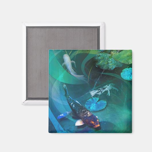 Koi Fish JOY OF KOI Magneet (Voorkant / Achterkant)