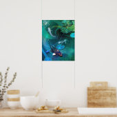 Koi Fish JOY OF KOI Poster (Keuken)