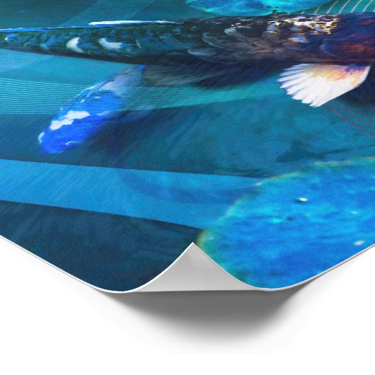 Koi Fish JOY OF KOI Poster (Hoek)