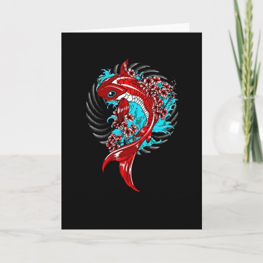 Koi Fish Kaart (Voorkant)