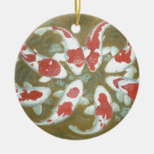 KOI FISH KERAMISCH ORNAMENT (Voorkant)
