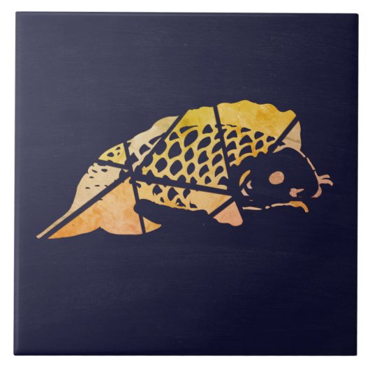 Koi Fish Keramische Tegel Tegeltje (Voorkant)