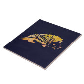 Koi Fish Keramische Tegel Tegeltje (Zijkant)