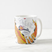 Koi fish koffiemok (Voorkant rechts)