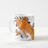 Koi fish koffiemok (Voorkant links)