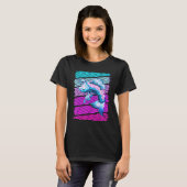 Koi Fish Koi Carp Japanse traditionele dampgolf A T-shirt (Voorkant volledig)