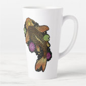 Koi Fish Latte Mok (Rechts)