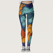 Koi Fish Leggings (Voorkant)