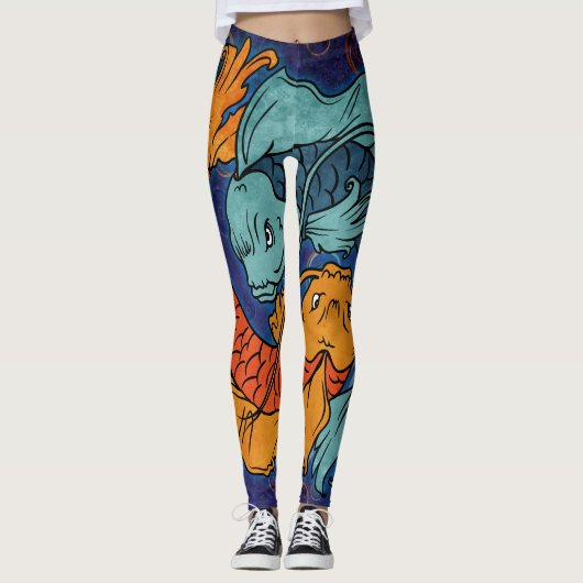Koi Fish Leggings (Voorkant)