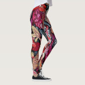Koi Fish-Leggings Leggings (Rechts)
