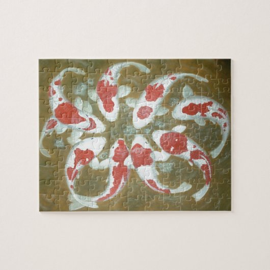 KOI FISH LEGPUZZEL (Horizontaal)