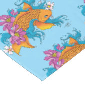 Koi Fish Lotus Kersenbloesem Tafelkleed (Gekanteld)
