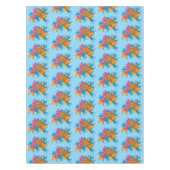 Koi Fish Lotus Kersenbloesem Tafelkleed (Voorkant)