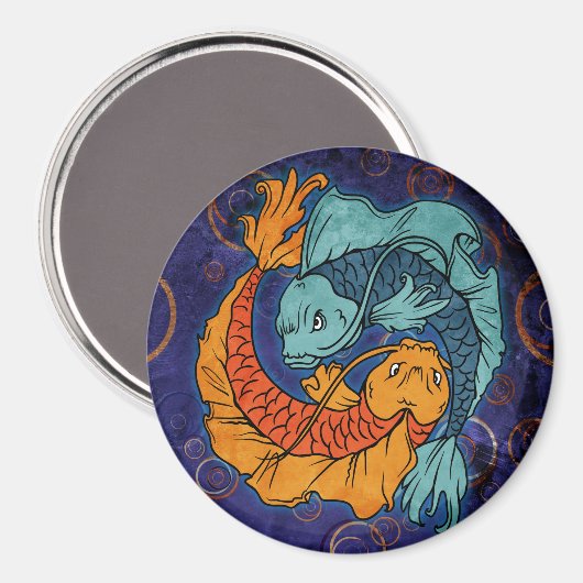 Koi Fish Magneet (Voorkant / Achterkant)