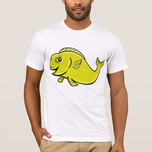 Koi Fish Mannen T-shirt (Voorkant)