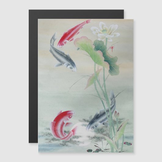 Koi Fish met Lotus (Voorkant / Achterkant)