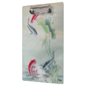Koi Fish met Lotus Klembord (Links)