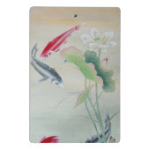 Koi Fish met Lotus Mini Klembord (Achterkant)