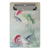 Koi Fish met Lotus Mini Klembord (Voorkant)