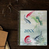 Koi Fish met Lotus Planner