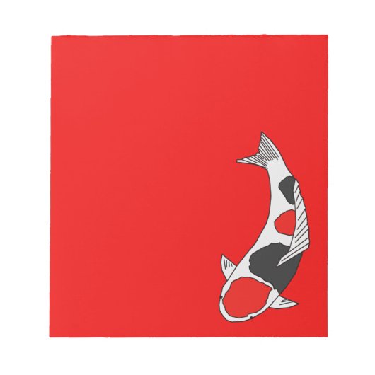 Koi Fish Notitieblok (Voorkant)