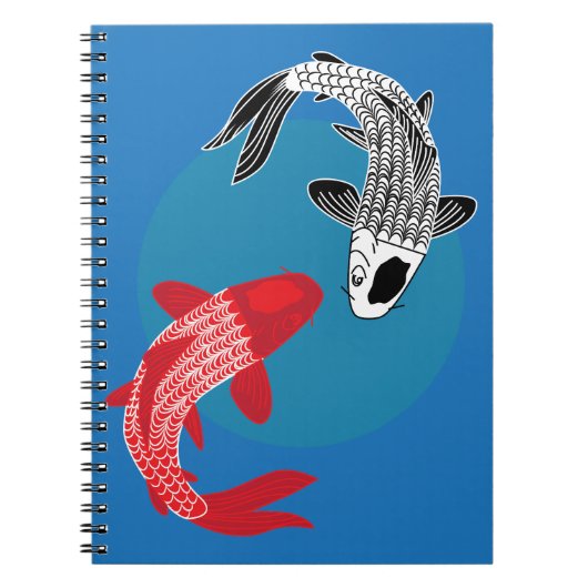 Koi Fish Notitieboek (Voorkant)