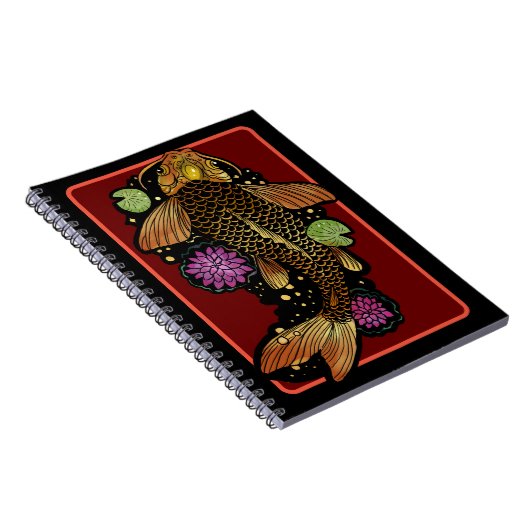 Koi Fish Notitieboek (Rechterzijde)