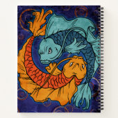 Koi Fish Notitieboek (Achterkant)