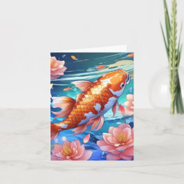 Koi Fish-onderzoek P Kaart