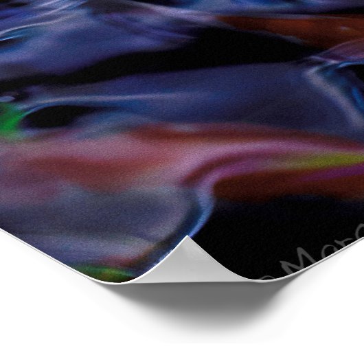 KOI FISH OVER FLOWING #2 POSTER (Hoek)