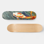 Koi Fish Painting Japan Kunst Persoonlijk Skateboard (Horizontaal)