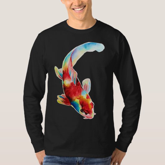 Koi Fish Painting T-shirt (Voorkant)