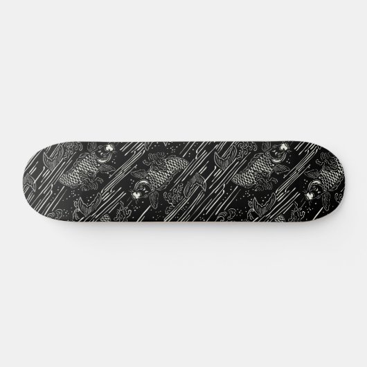 Koi Fish Pattern Persoonlijk Skateboard (Horizontaal)