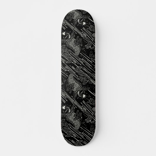 Koi Fish Pattern Persoonlijk Skateboard (Voorkant)
