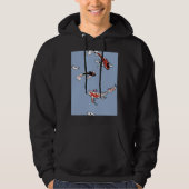 Koi Fish Pattern Telefoon Case Hoodie (Voorkant)