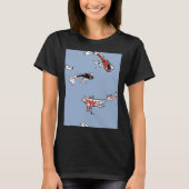 Koi Fish Pattern Telefoon Case T-shirt (Voorkant)