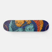 Koi Fish Persoonlijk Skateboard (Horizontaal)