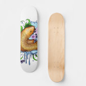 Koi Fish Persoonlijk Skateboard (Voorkant)