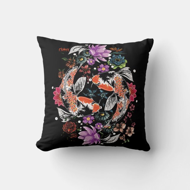 Koi Fish Pillow Kussen (Voorkant)