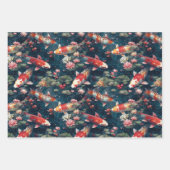 KOI FISH POND CADEAUPAPIER (Voorkant 3)