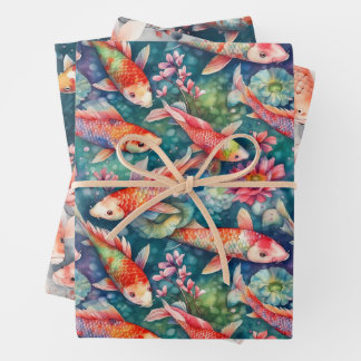 KOI FISH POND CADEAUPAPIER